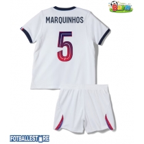 Paris Saint-Germain Marquinhos #5 Bortedraktsett Barn 2026-27 Kortermet (+ Korte bukser)